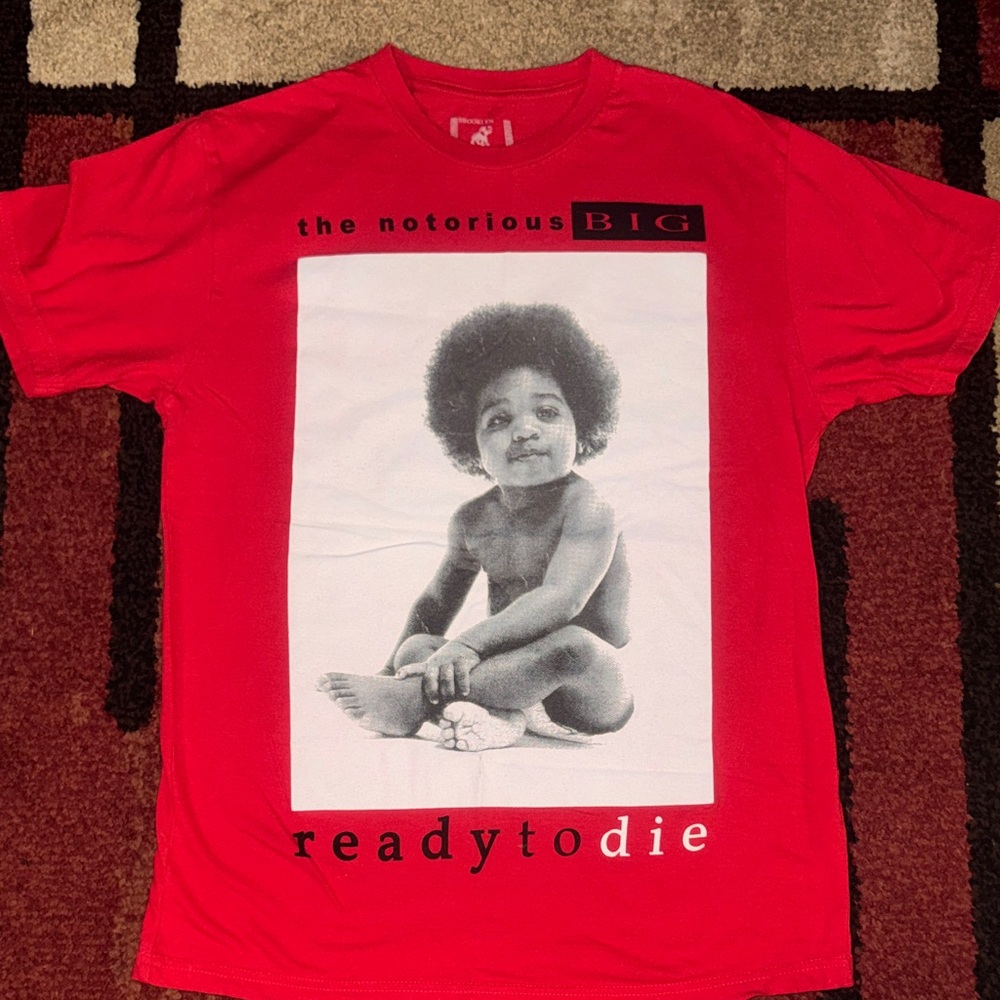 Notorious B.I.G. "Ready to‎ Die" t-shirt